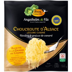 Choucroute d'Alsace au Riesling et graisse de canard