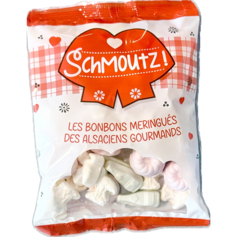 Bonbons Schmoutz 225 g – Bonbons meringués alsaciens