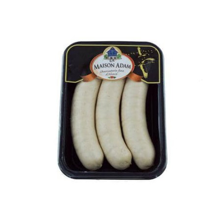 Saucisse blanche à griller au fromage supérieure x3