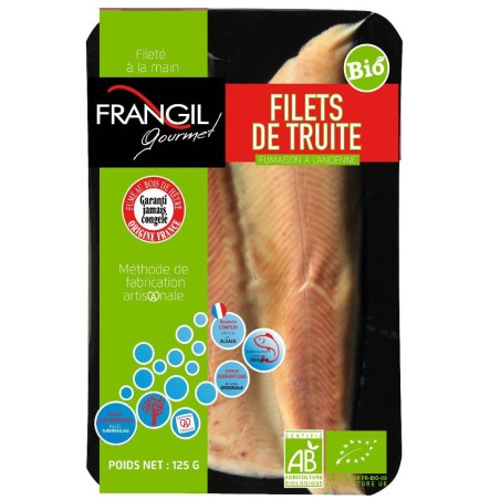 Filets de truite bio